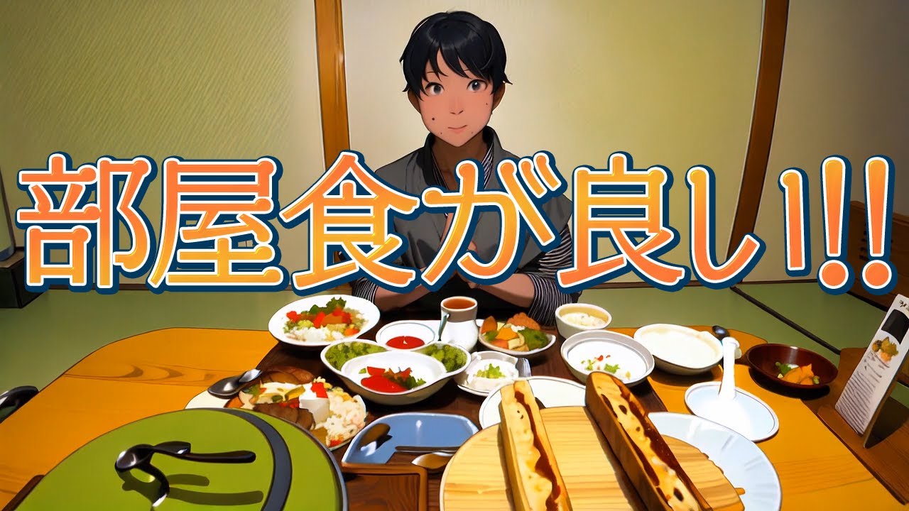 【ひとり旅】満足の部屋食。岩手県『巣郷温泉・静山荘』の贅沢な食事と湯でまったり。