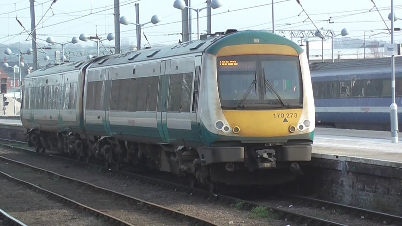East Midland Trains & Greater Anglia Trains At Norwich Station