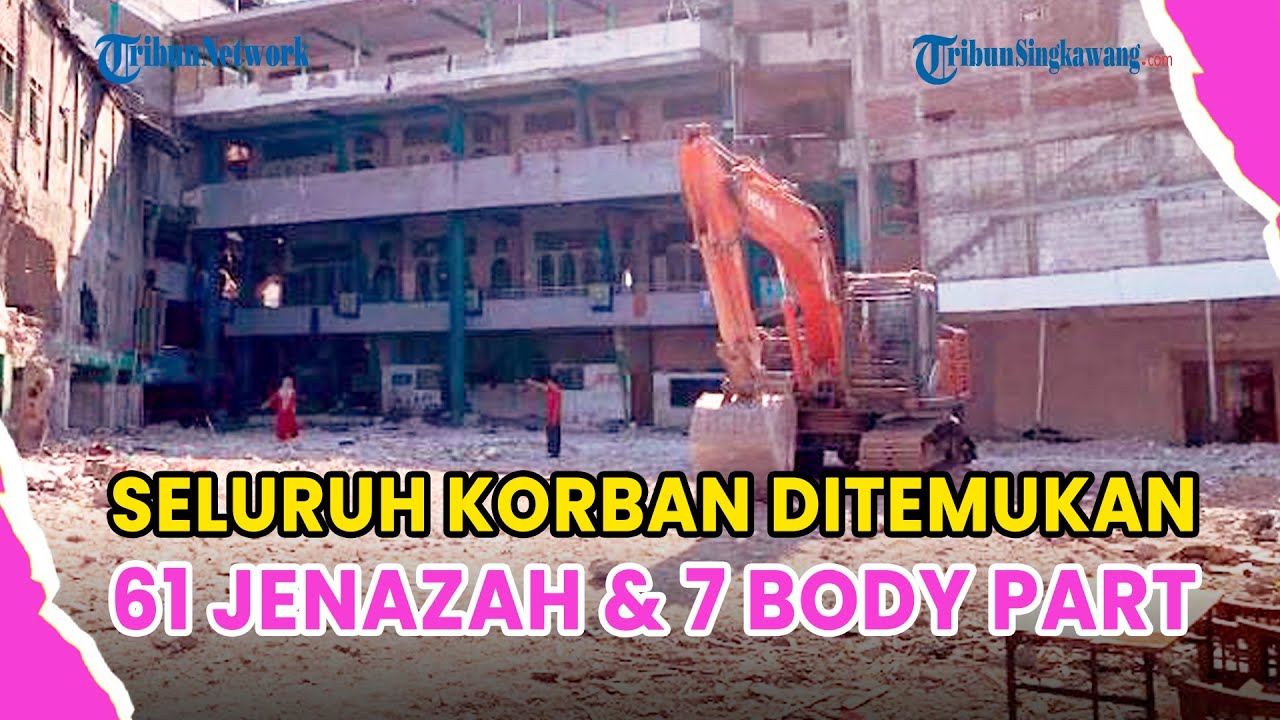 ®️🔴 BNPB SEBUT SELURUH SANTRI KORBAN AMBRUKNYA MUSALA PONPES AL KHOZINY SIDOARJO SUDAH DITEMUKAN❗