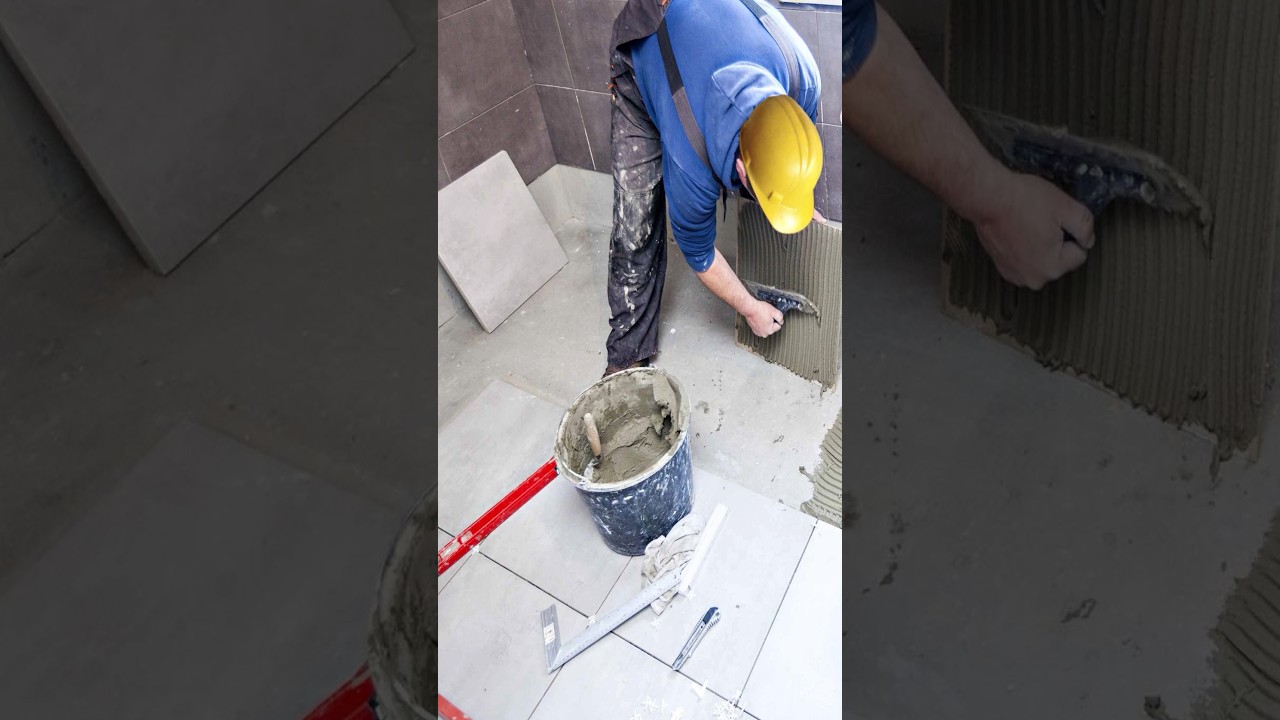 Paper joint vs Spacer joint in flooring work 😄 #learningciviltechnology