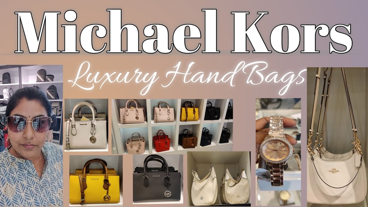 🛍️ MICHAEL KORS OUTLET||Luxury Hand Bags collection in USA|| Telugu vlogs|| Sreelatha Gutha ||