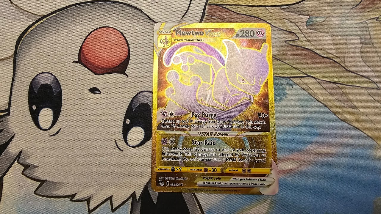 I Got A GOLD MEWTWO VSTAR IN A Pok&eacute;mon GO Elite Trainer Box! - Pok&eacute;mon Cards
