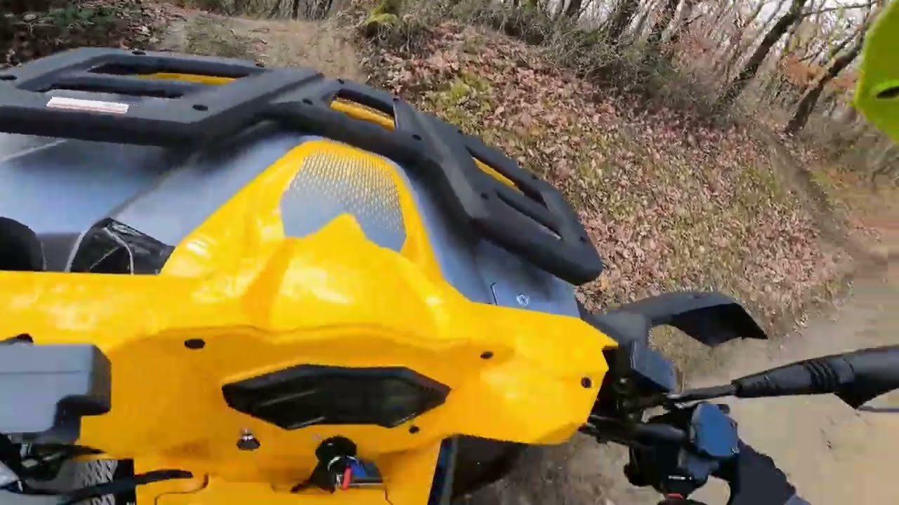 Test boueux d'un KYMCO MXU 700 ABS
