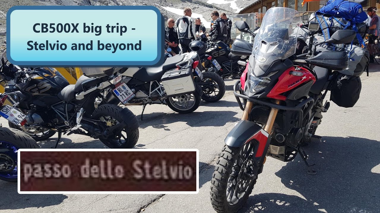 CB500X Big trip - S-1 Ep. 32 - Stelvio Pass and beyond