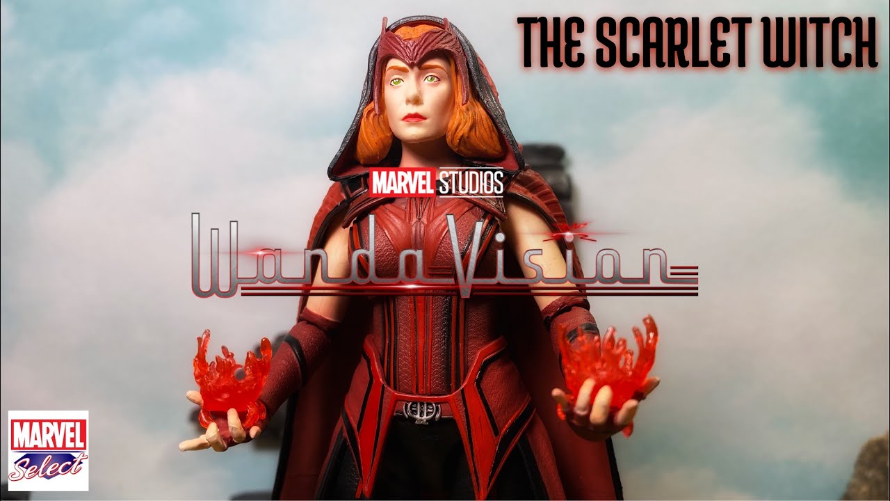 Marvel Select WandaVision The Scarlet Witch Action Figure Review