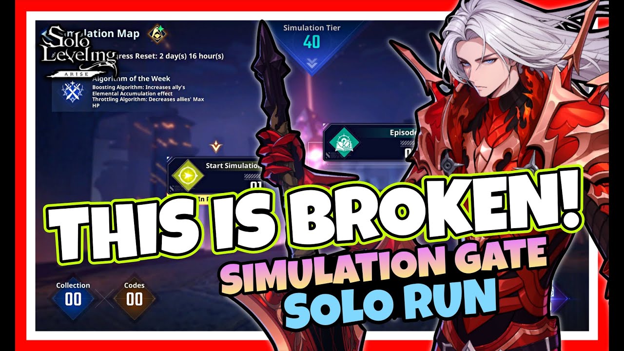 SIAN HALAT DESTROYS TIER 40!! [SOLO LEVELING: ARISE]