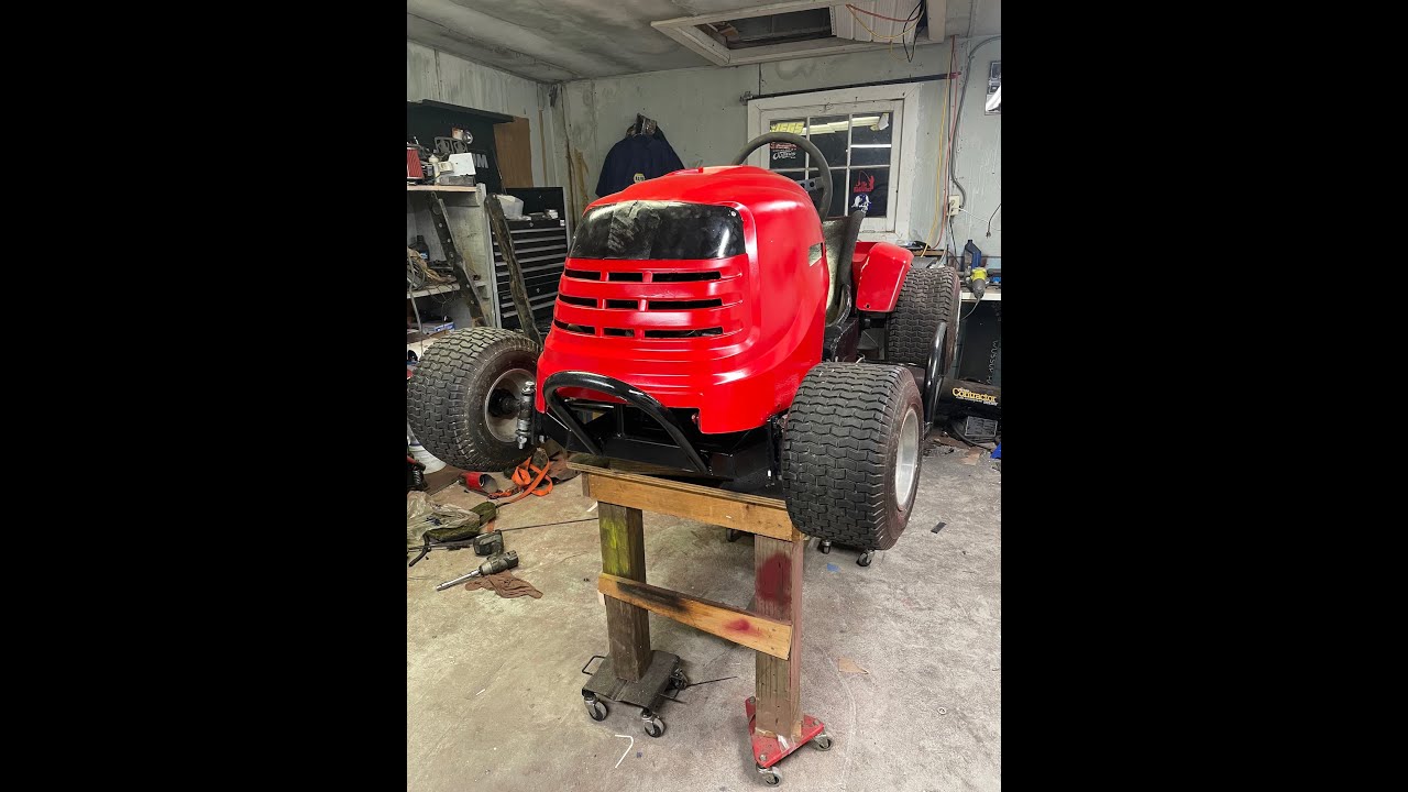 Racing Lawnmower Update video