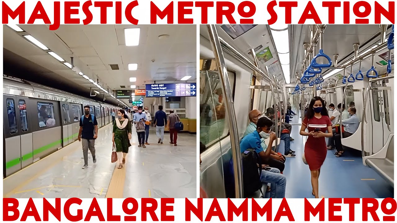 Majestic Metro Station/Namma Metro/Bangalore/@MassClassMedia #nammabengaluru