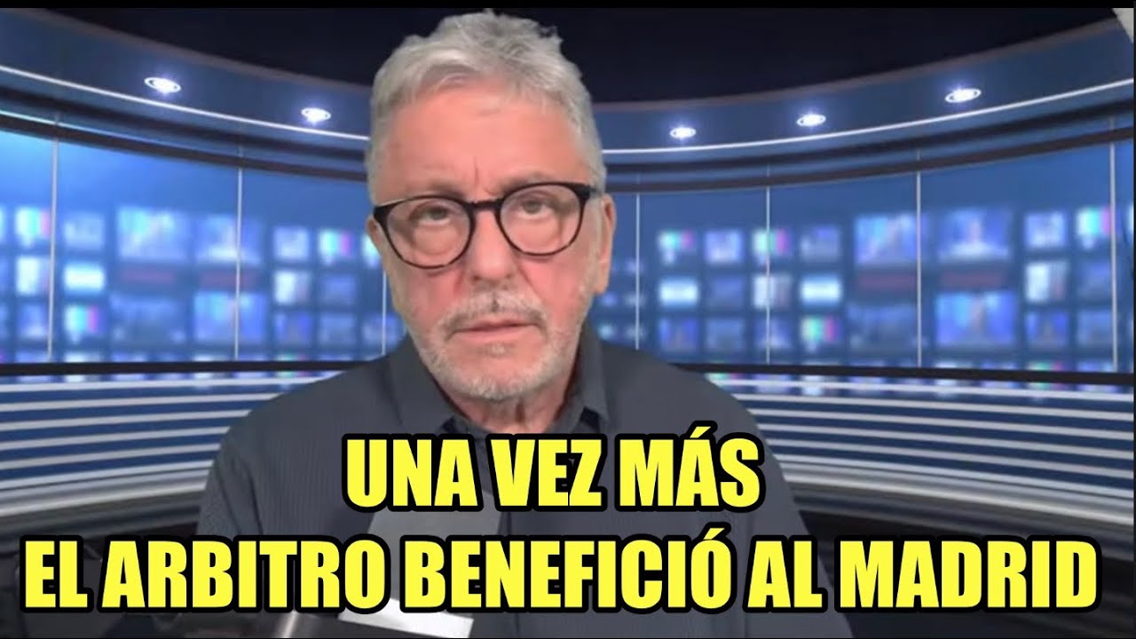 JORGE RAMOS Y MOURIÑO EXPLOTAN Y DICEN QUE EL ARBITRO BENEFICIO AL MADRID VS BENFICA