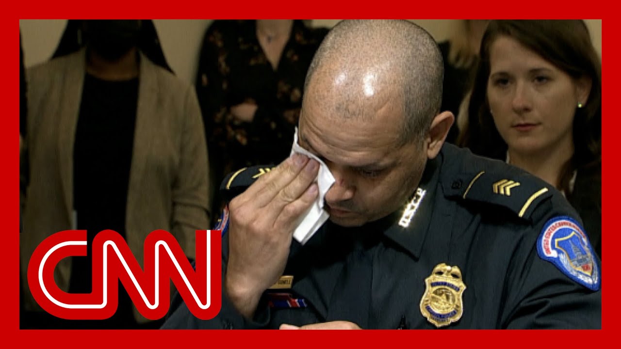Capitol Police officer shares emotional testimony