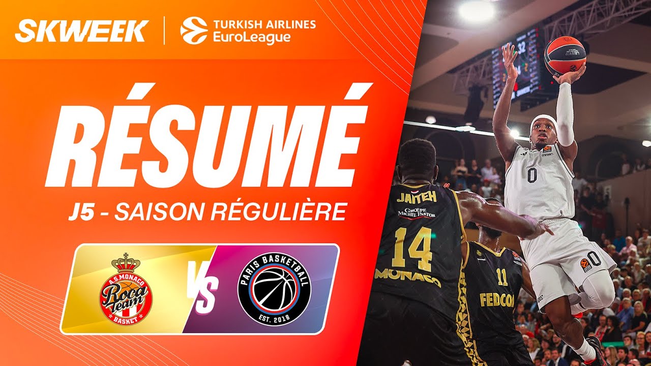 MIKE JAMES VS TJ SHORTS : POUR QUI LA MASTERCLASS ? 🤩🤩 Monaco vs Paris - Résumé - EuroLeague J05