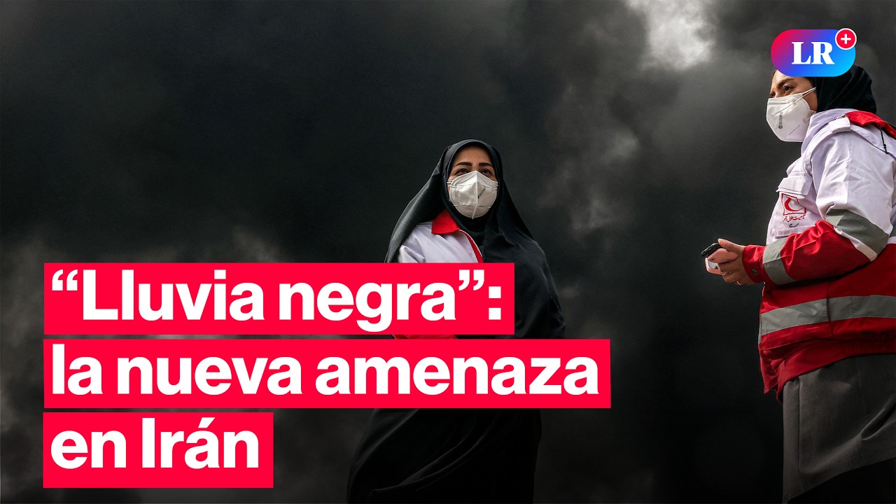 🚨“LLUVIA NEGRA” amenaza TEHERÁN tras ataques estadounidenses