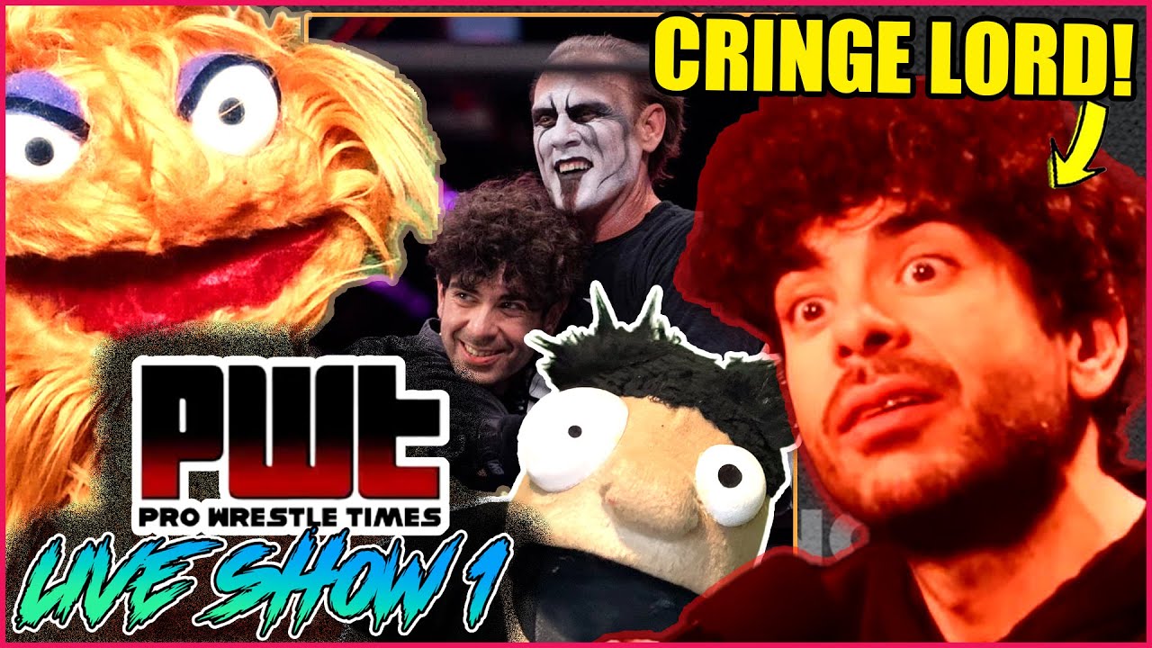 Tony Khan Is CRINGE! AEW All Access Watch Along With Marvin The Monster @ToonWrestling
