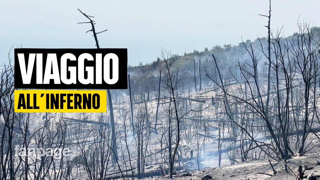 Viaggio tra le fiamme del Vesuvio dove i volontari lottano contro l'incendio: 