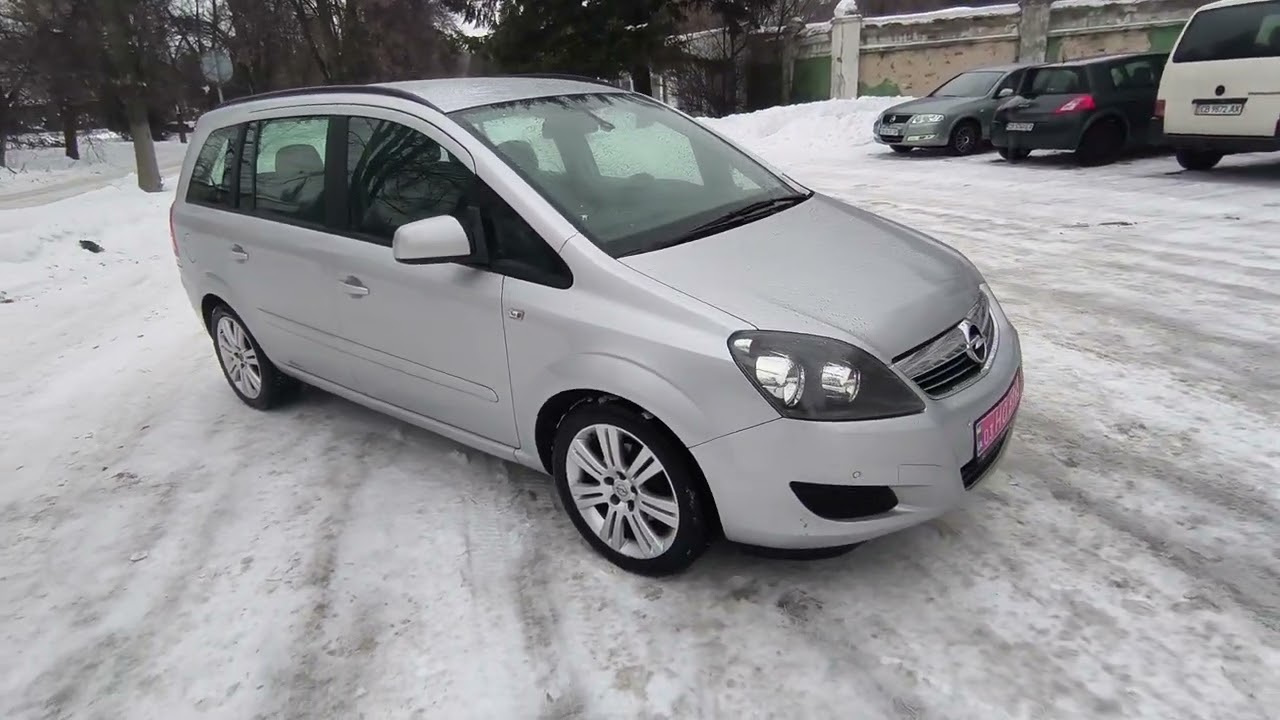 Opel Zafira B 2012 1.6 MPI