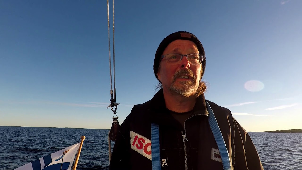Sailing s/y Grace, a Sunwind 26, Baltic sea, South West Finland, 2018