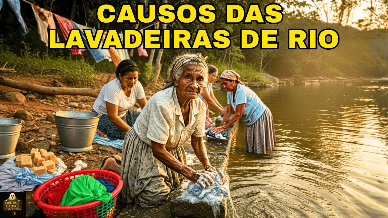 Causos Reais das Lavadeiras da Roça | Mistérios Que Sobrevivem ao Tempo