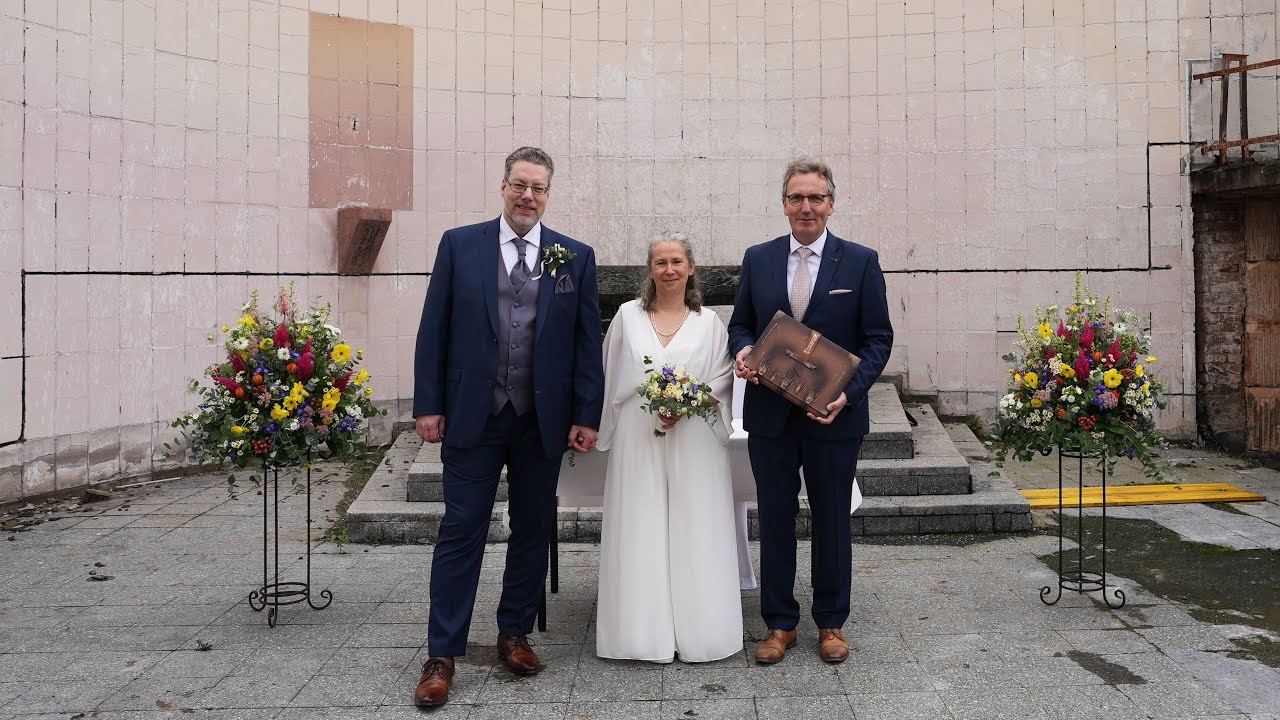 Hochzeit im Zukunftsdorf B&uuml;rgewald