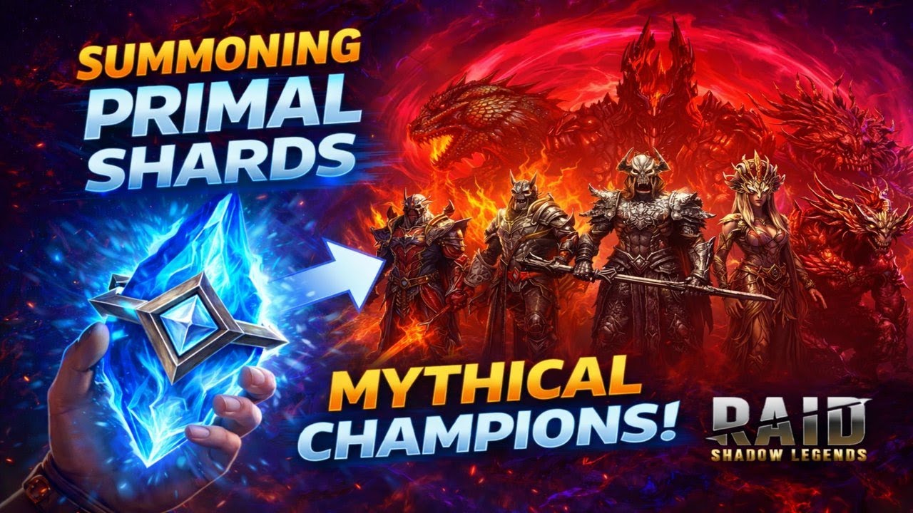 Raid Shadow Legends - Primal shards - will my bad luck finally end?
