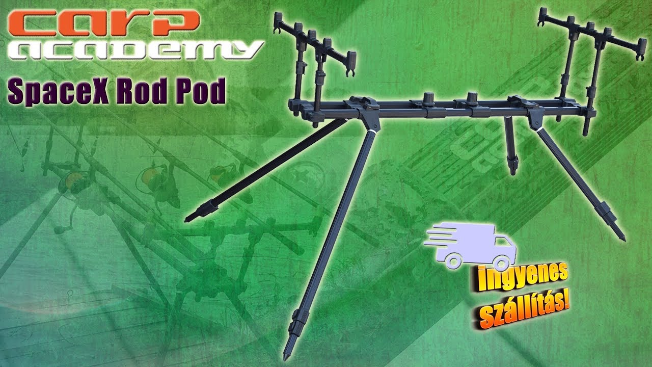 Bemutatkozik a Carp Academy Space X rod pod