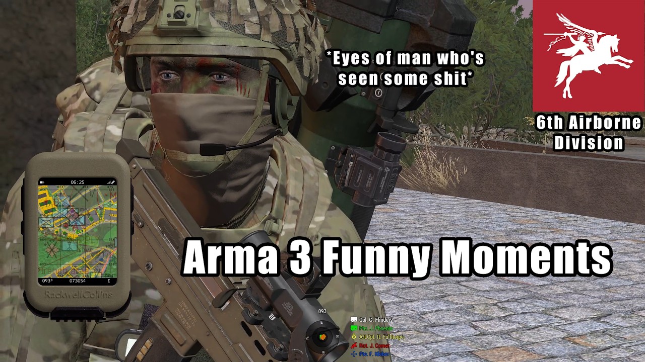 Arma 3 Funny Moments (Part 2) - 6th Airborne Division