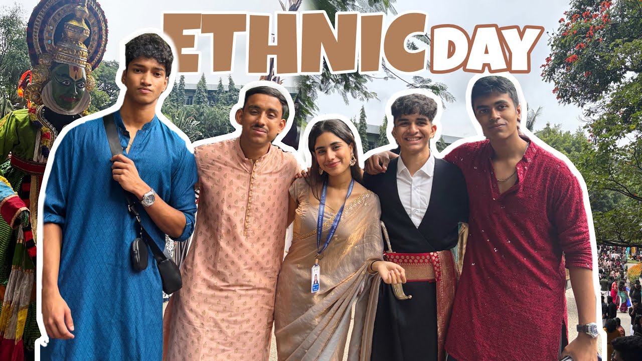 ETHNIC DAY’25 at Christ university Bangalore 🌟