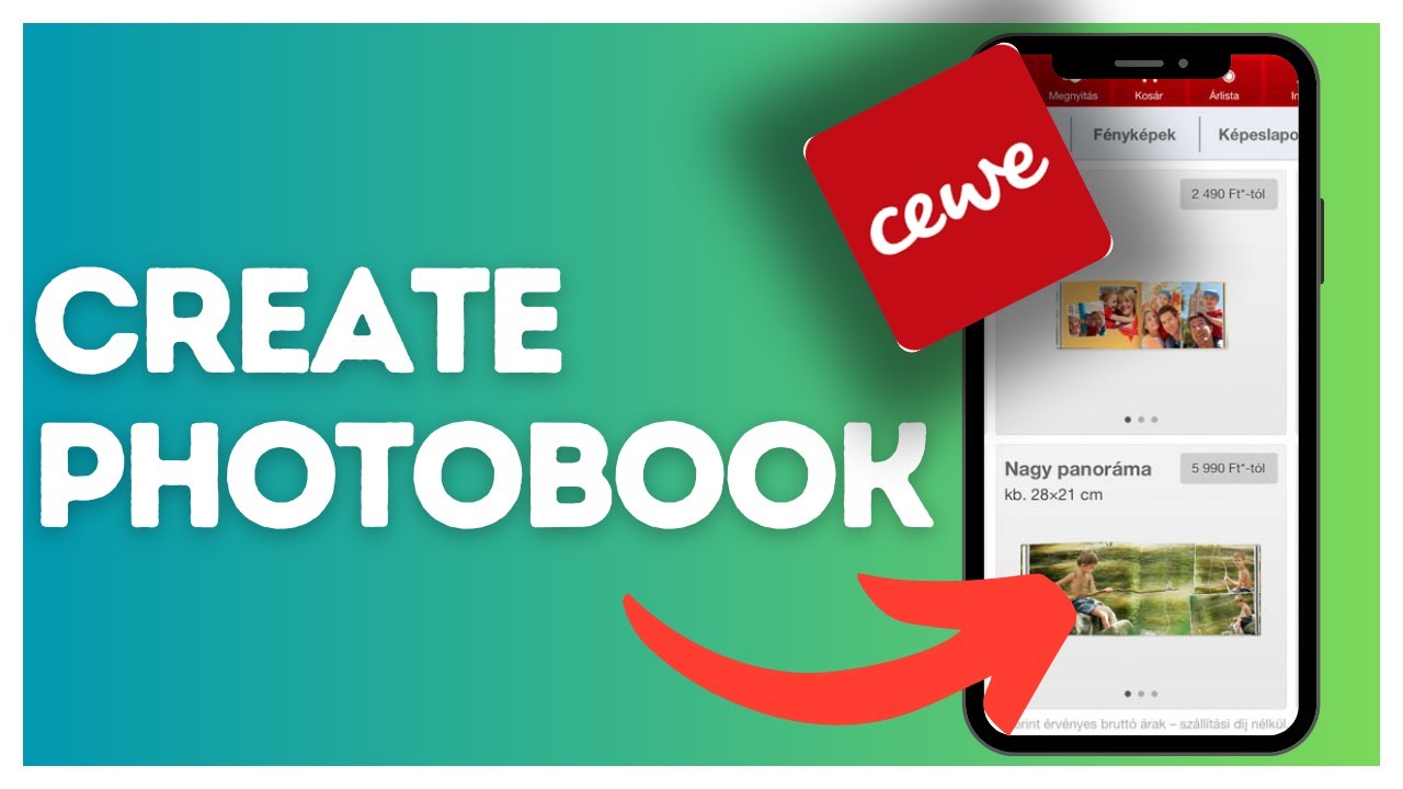 How to create a photobook on CEWE App?
