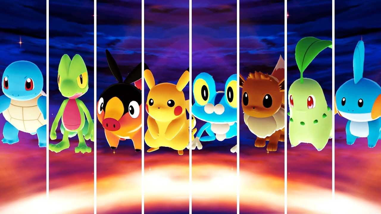 Pokémon Legends: Z-A DLC ⸱ All Starters Evolutions (HQ)