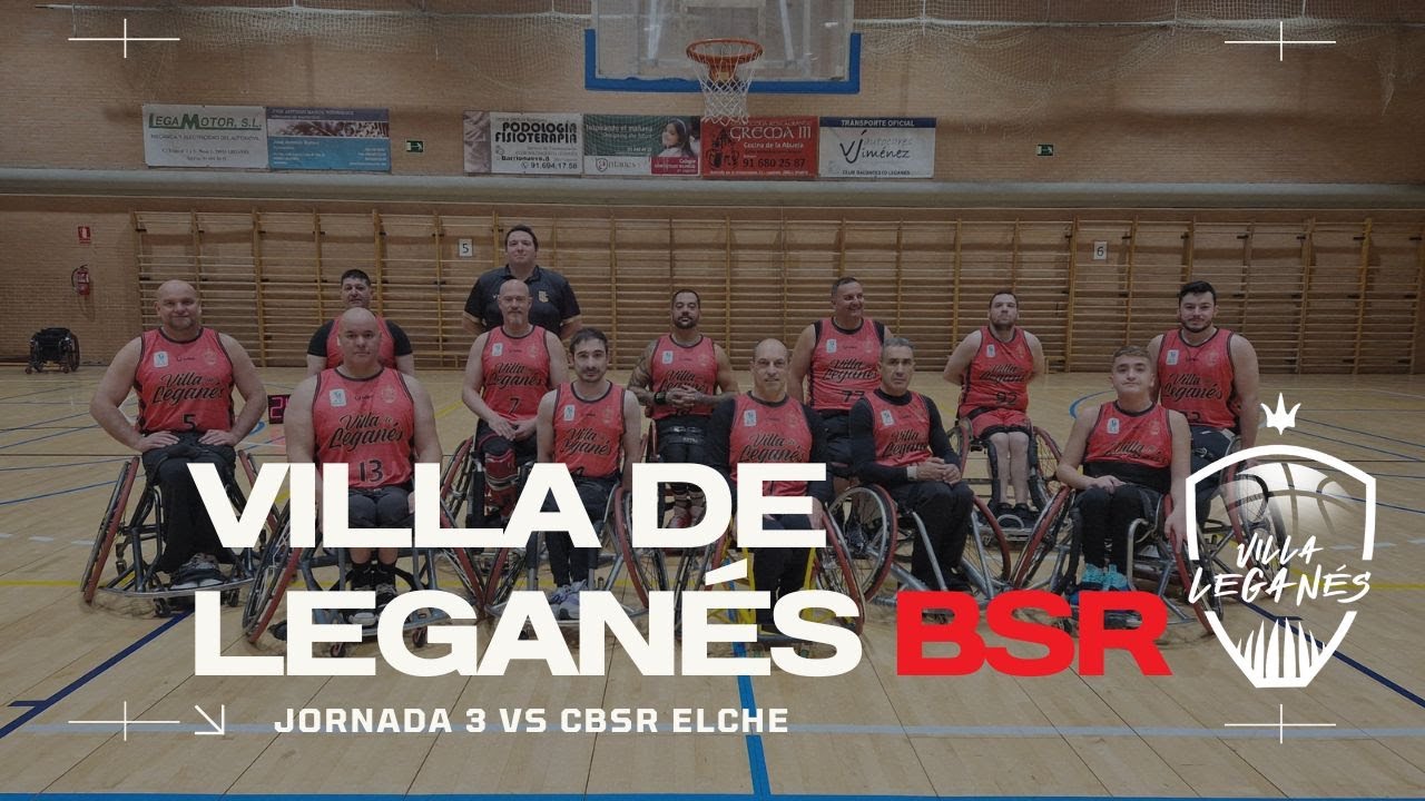 CB VILLA DE LEGANES  -  CBSR ELCHE 1&ordf; DIVISION JORNADA 3