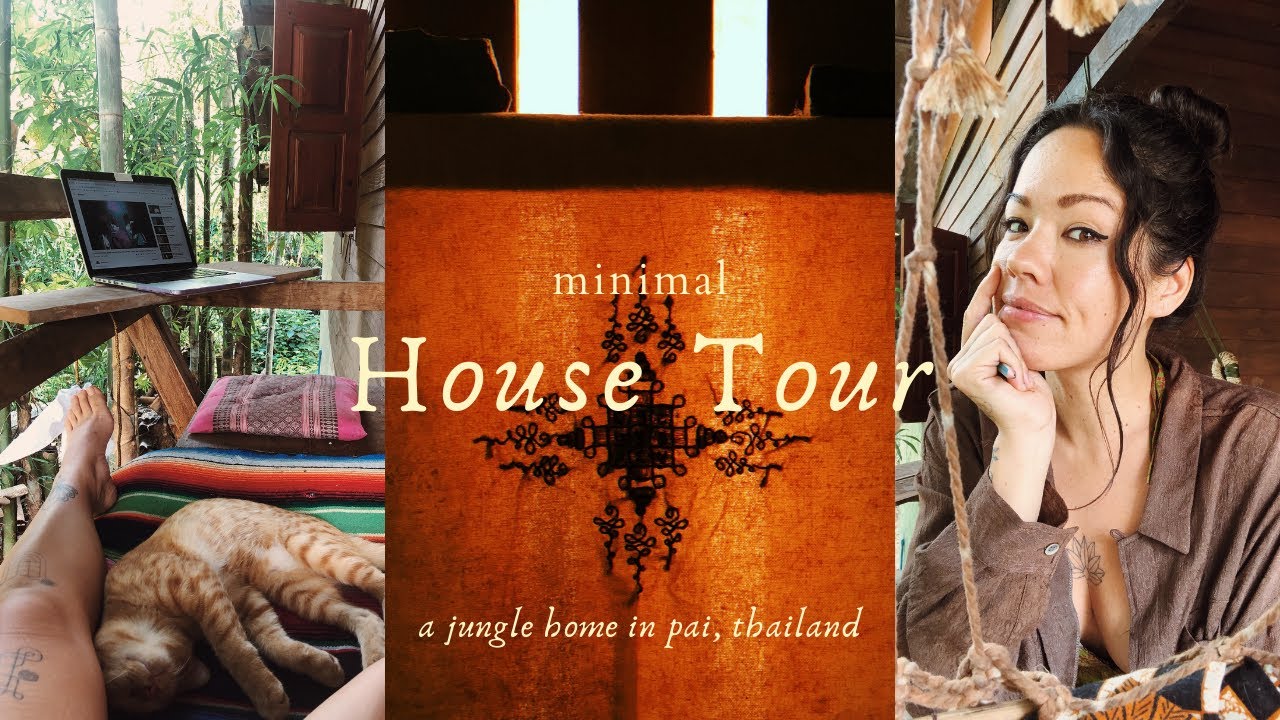 Jungle Minimalism | House Tour in Pai, Thailand