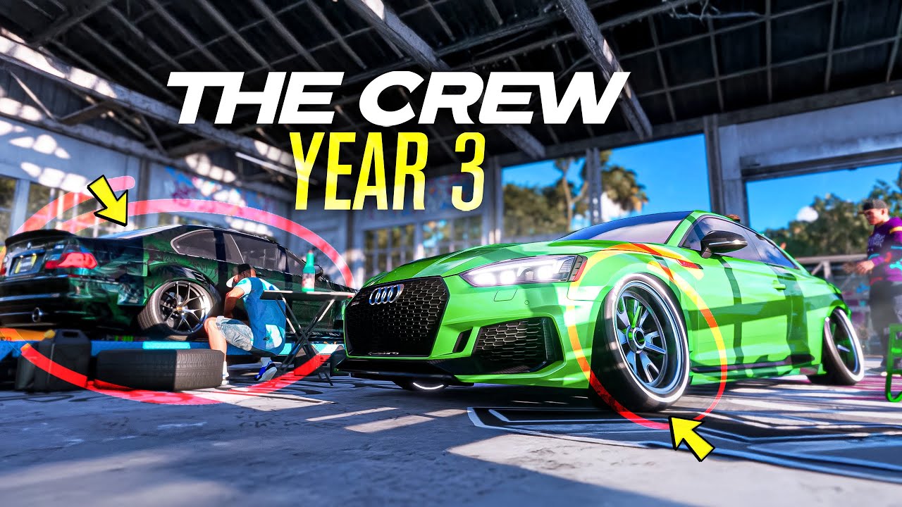 The Crew Year 3 IS INSANE! - Street Riders, Stance, Licensed Wheels, OFFLINE, NASCAR & MORE!
