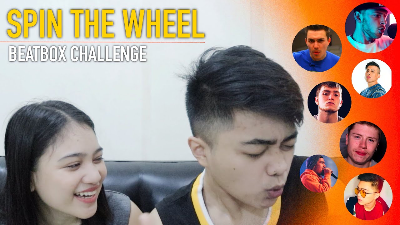 SPIN THE WHEEL BEATBOX CHALLENGE | Ang lupet ng PAMBANSANG BEATBOXER ng PILIPINAS