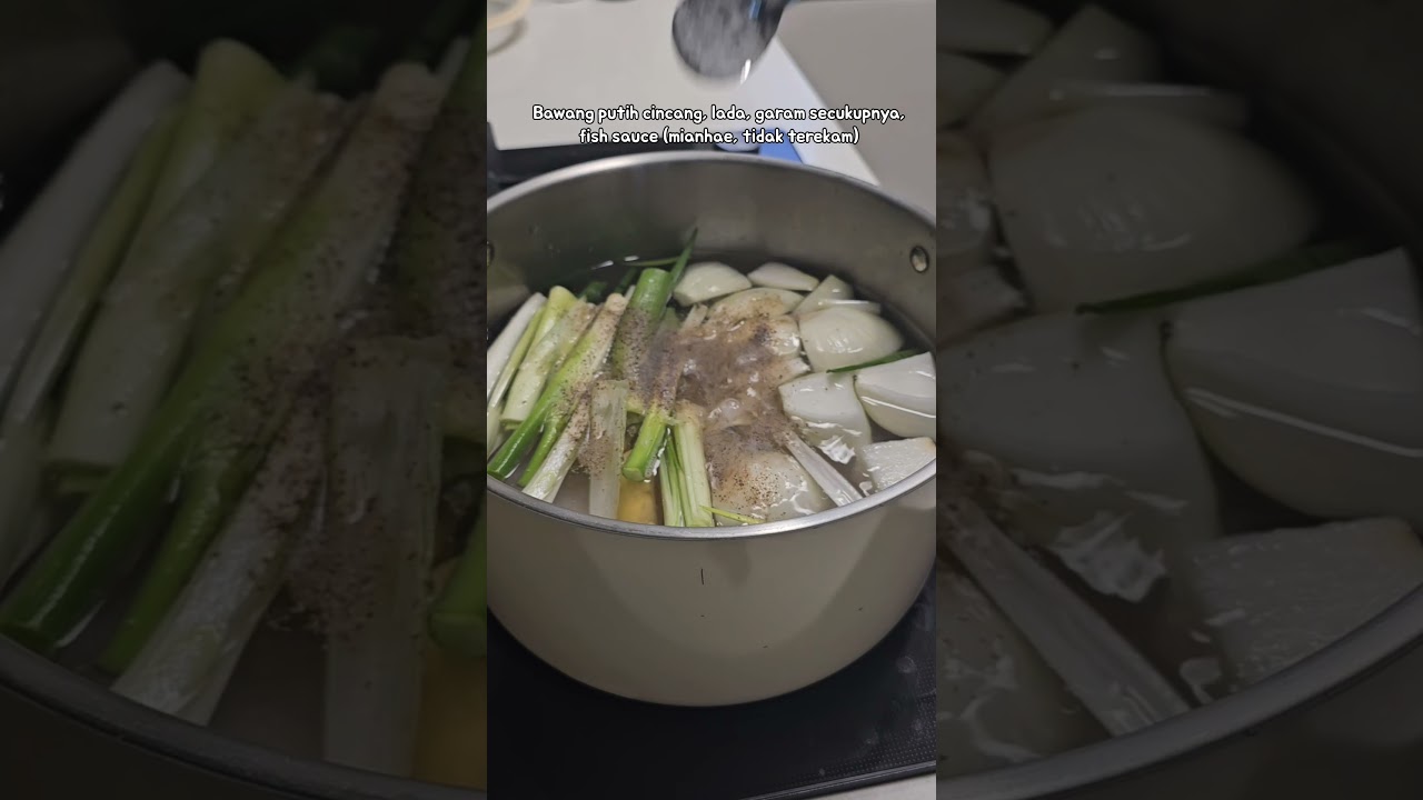 Cara masak sup ayam Korea 닭한마리  Dak-hanmari #najoonfamily