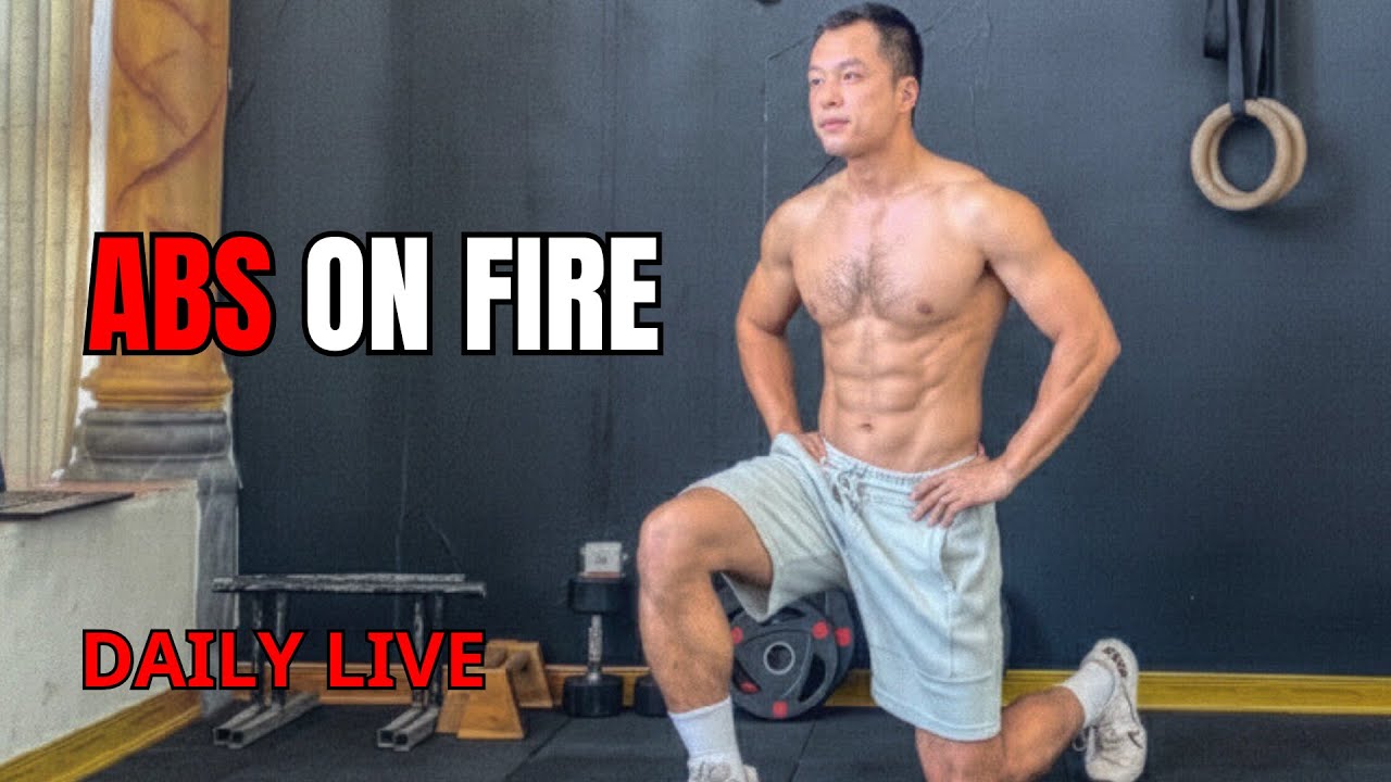 Leg & Abs Workout at Home | No Equipment | Replay