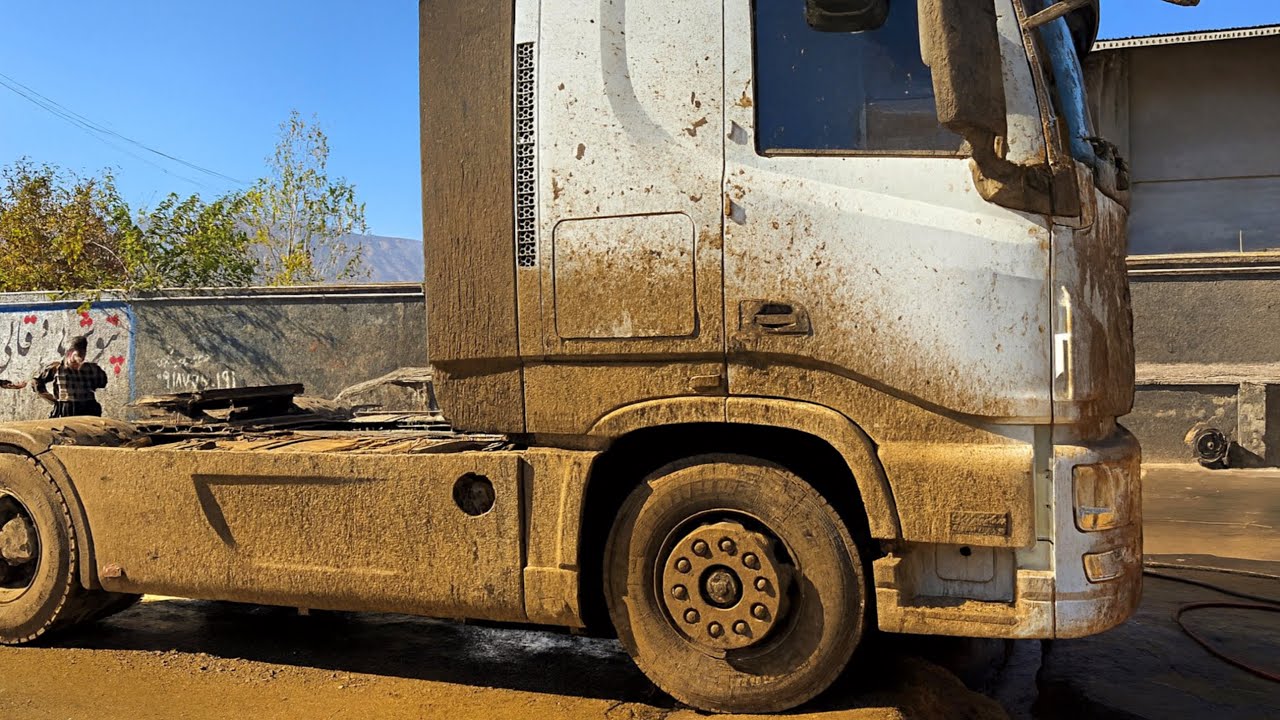 Satisfying Pressure Washing Transformation of a Muddy Truck!