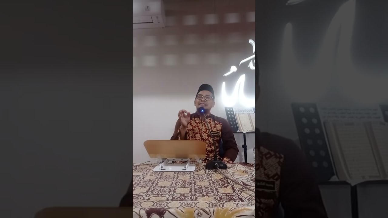 Ust Muttahidin kajian awal Ramadhan masjid Al-Kautsar Telkom 