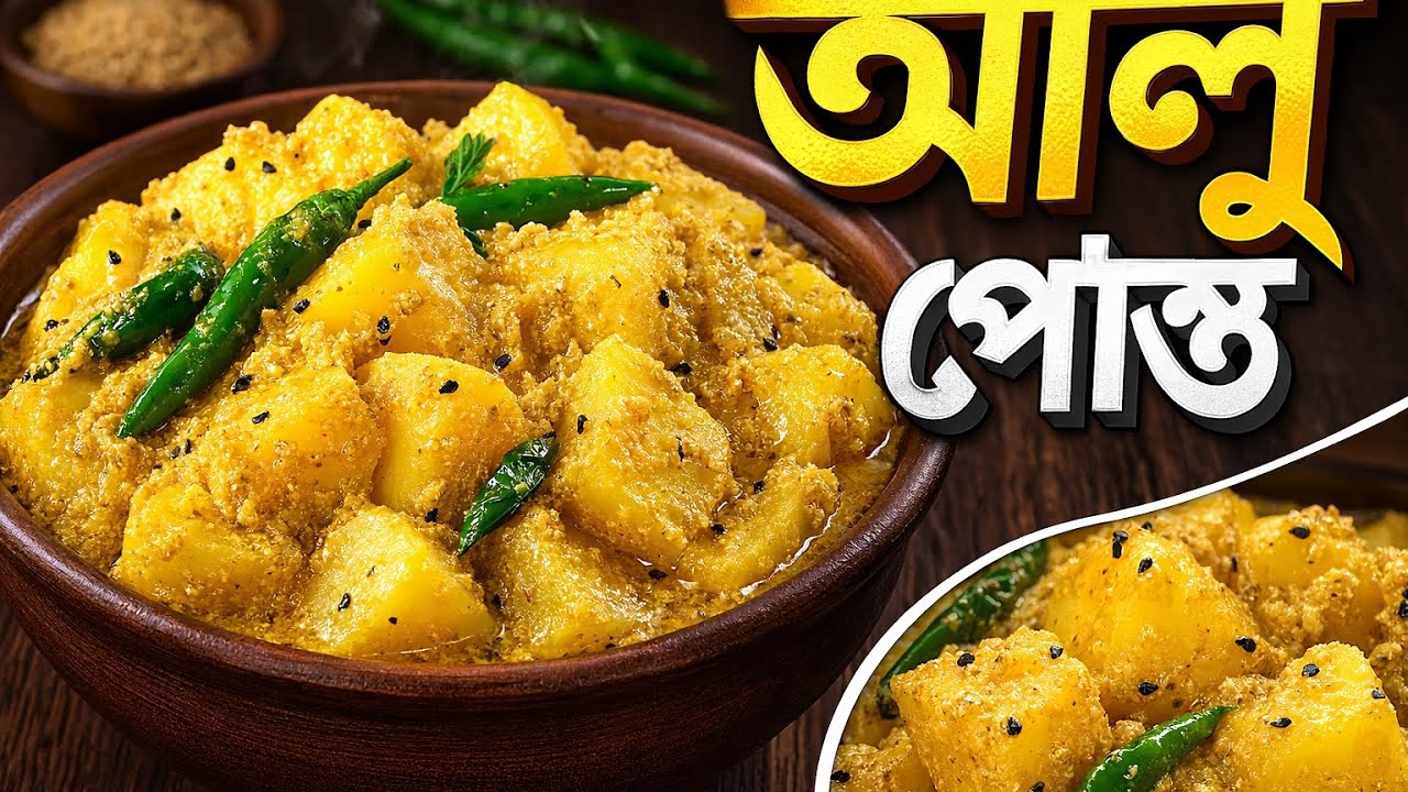 Perfect Aloo Posto Recipe | আলু পোস্ত | Bengali Comfort Food