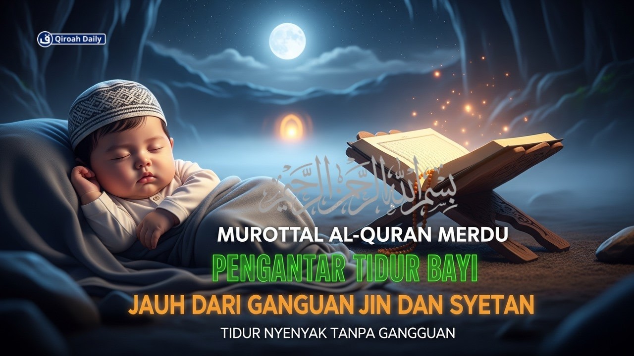 MUROTTAL PENGANTAR TIDUR PENENANG HATI DAN PIKIRAN | Al-Quran Indah Suara Lembut Menenangkan Hati