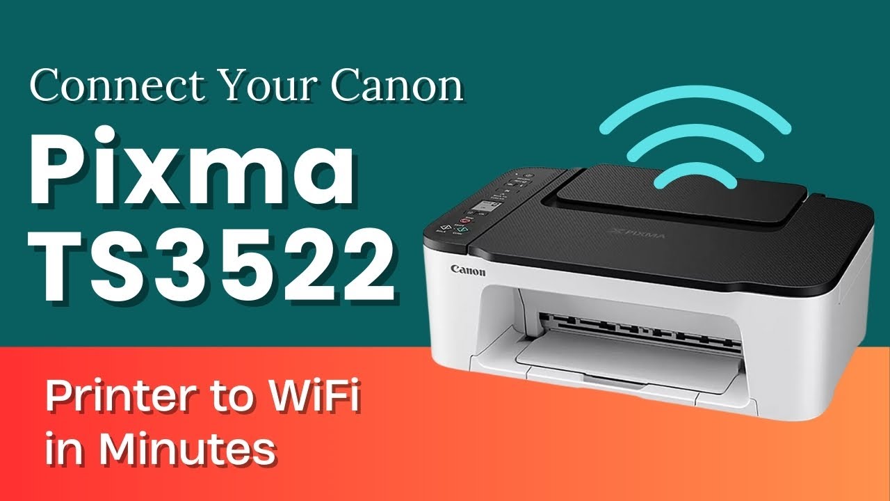 Connect Your Canon Pixma TS3522 Printer to WiFi in Minutes!