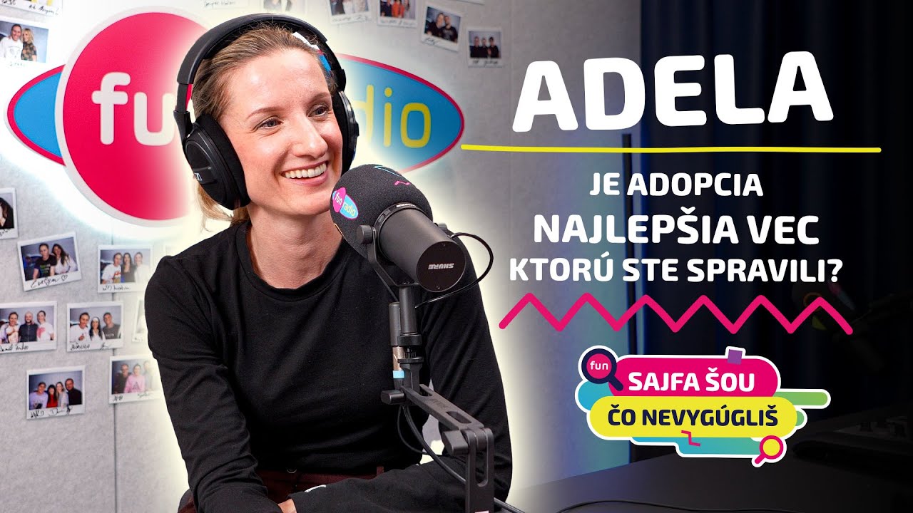 Aký som podľa teba moderátor? Čo nevygúgliš s Adelou | SAJFA ŠOU