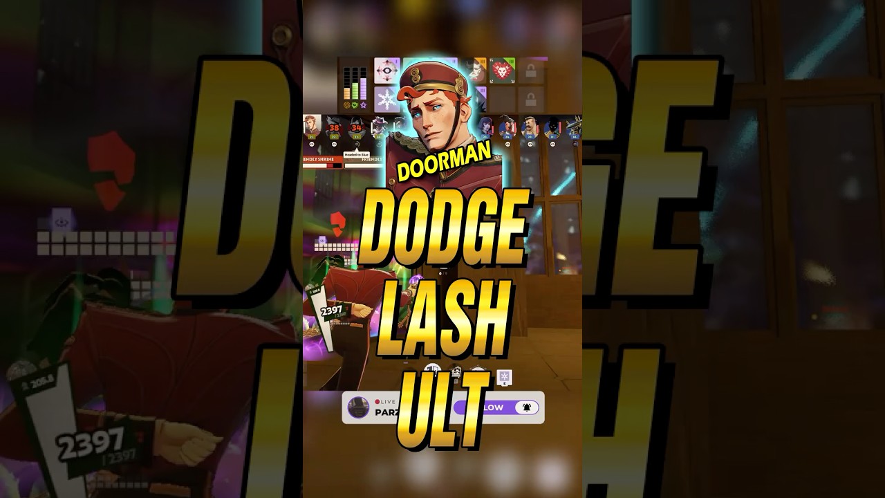 *NEW HERO* DOORMAN DODGE LASH ULT #deadlock #deadlockgameplay #twitch #twitchstreamer #twitchclips