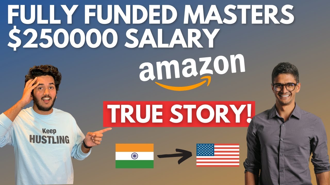 An Inspiring Story of Amazon Engineer with $250000+ Salary and Fully Funded Masters! Ft. Nahush