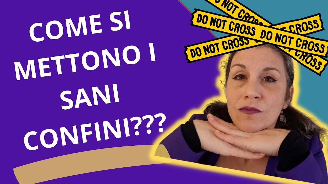 SANI CONFINI: cosa sono, a cosa servono e come si mettono