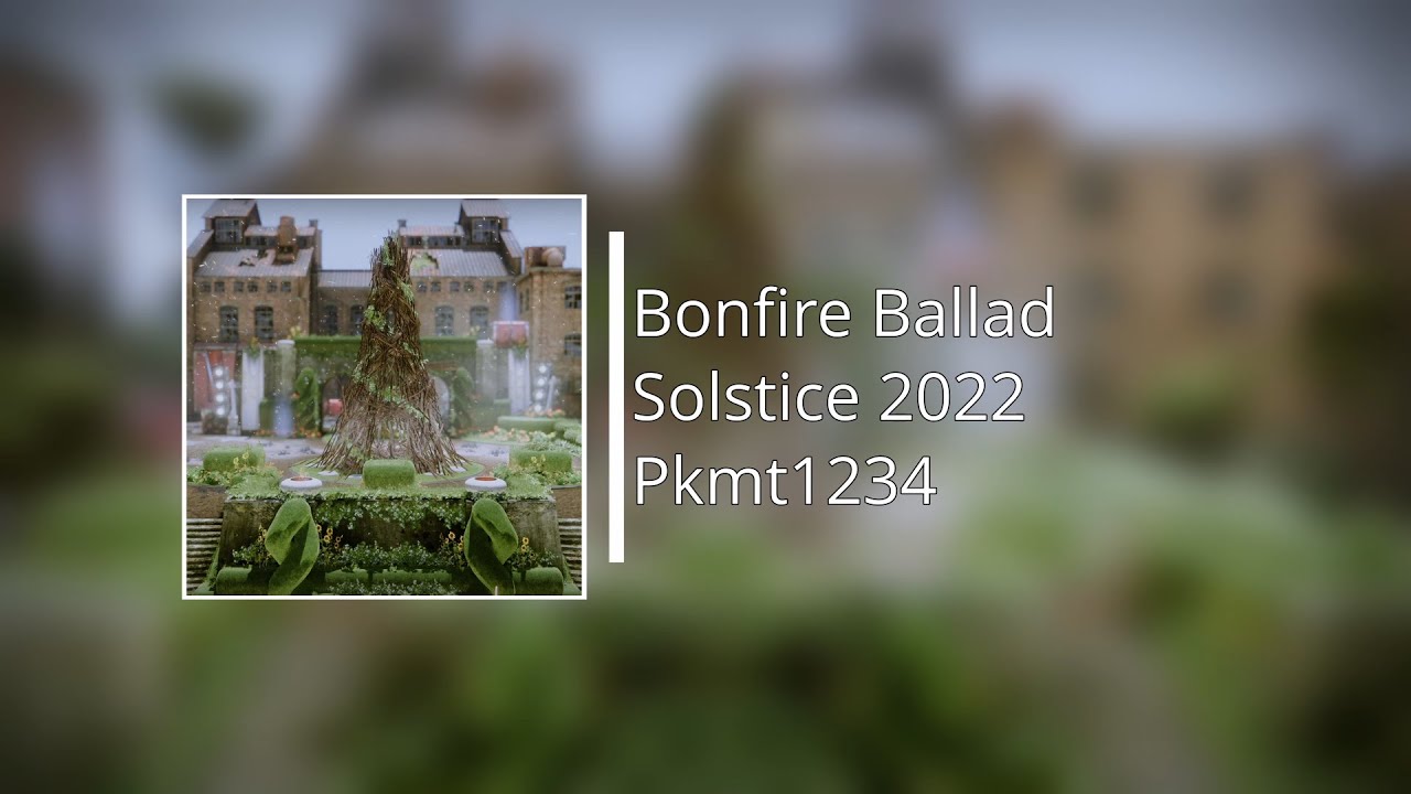 Bonfire Ballad | Solstice 2022 Piano Cover