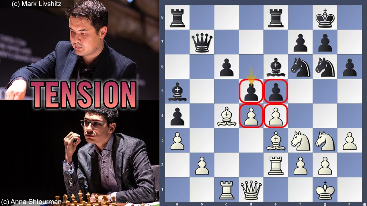 TENSION | Alireza Firouzja vs David Howell | FIDE Grand Swiss Riga 2021