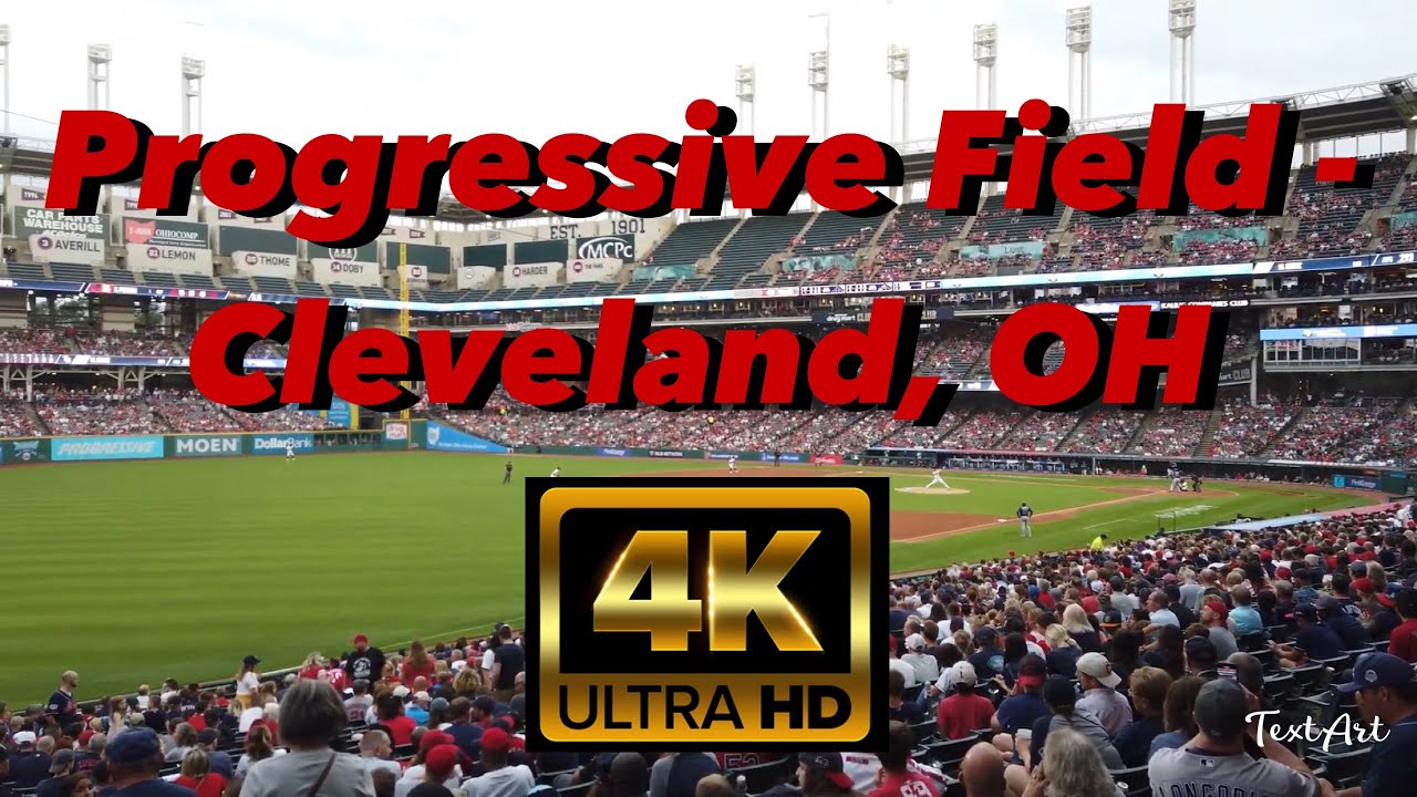 【4K】 Cleveland Guardians - Progressive Field Walking Tour - Cleveland Ohio  - 60fps
