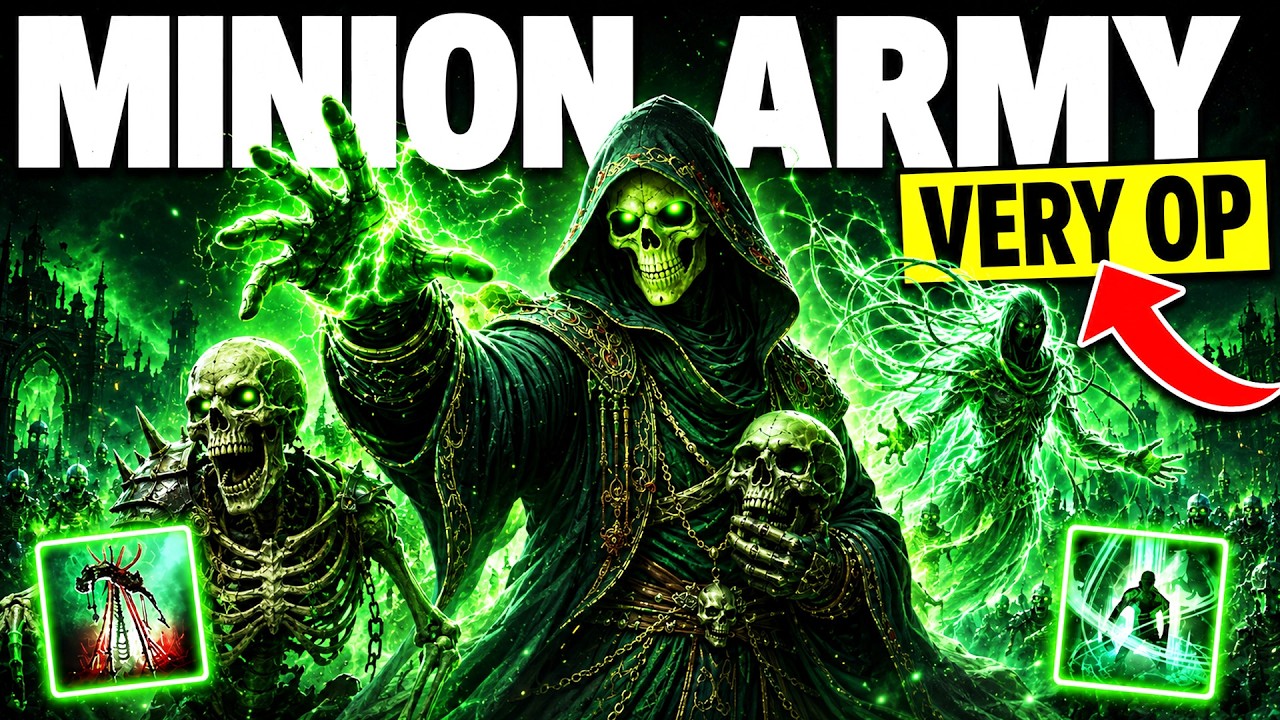 THIS NEW MOST OP MINION BUILD IS TAKING OVER 0.5! POE2 Minion Build 0.5 (NEW META)