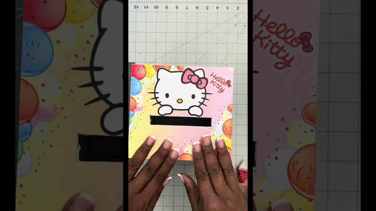 How to create a 6” Photo Cube Money Pull Box