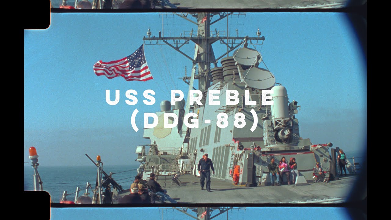 USS PREBLE (DDG-88) 16MM | Shot on Kodak Vision 50 & 250D