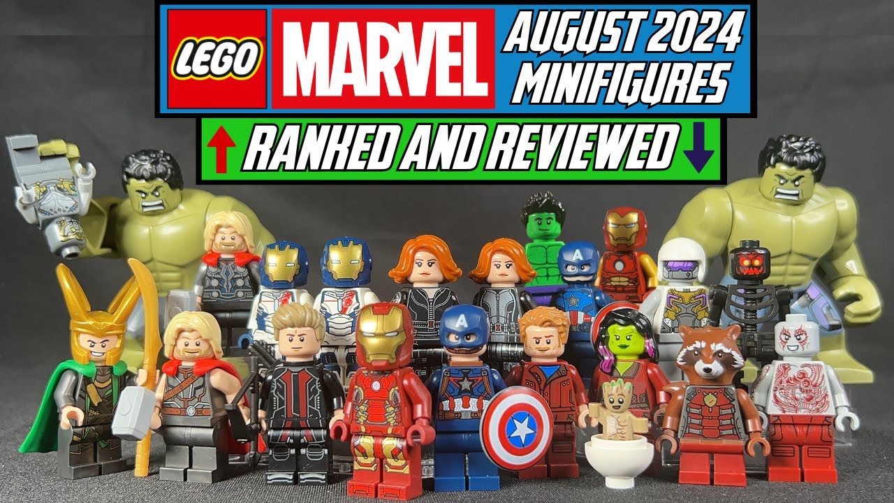 KAŻDA minifigurka LEGO Marvel Lato 2024 &mdash; OCENA I RECENZJA!